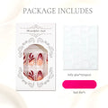 Press-On Nail Set Holiday Designs Set of 24