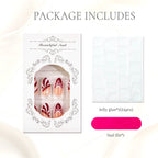 Press-On Nail Set Holiday Designs Set of 24