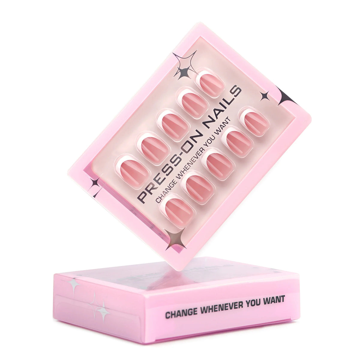 Press-On Nail Set Interchangeable Multiple Sizes Reusable