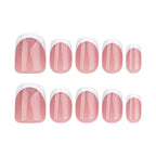 Press-On Nail Set Interchangeable Multiple Sizes Reusable