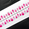 Press-On Nail Set Intricate Floral Durable & Comfortable Fit