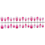 Press-On Nail Set Intricate Floral Durable & Comfortable Fit