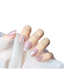 Press-On Nail Set Iridescent No Glue & Long-Lasting