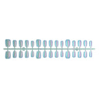 Press-On Nail Set Iridescent Reusable & Multiple Sizes