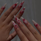 Press-On Nail Set Kiss-Print Peel-And-Stick Multiple Sizes