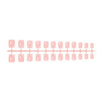 Press-On Nail Set Lace Design Reusable Easy Application