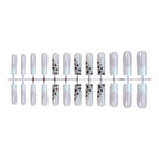 Press-On Nail Set Long Adhesive-Backed Artistic