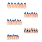 Press-On Nail Set Marine Life Peel & Stick
