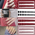 Press-On Nail Set Matte Finish & Easy Application