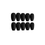Press-On Nail Set Matte Finish Multiple Sizes No Adhesive