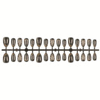 Press-On Nail Set Metallic Finish Comfortable Fit