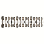 Press-On Nail Set Metallic Finish Comfortable Fit