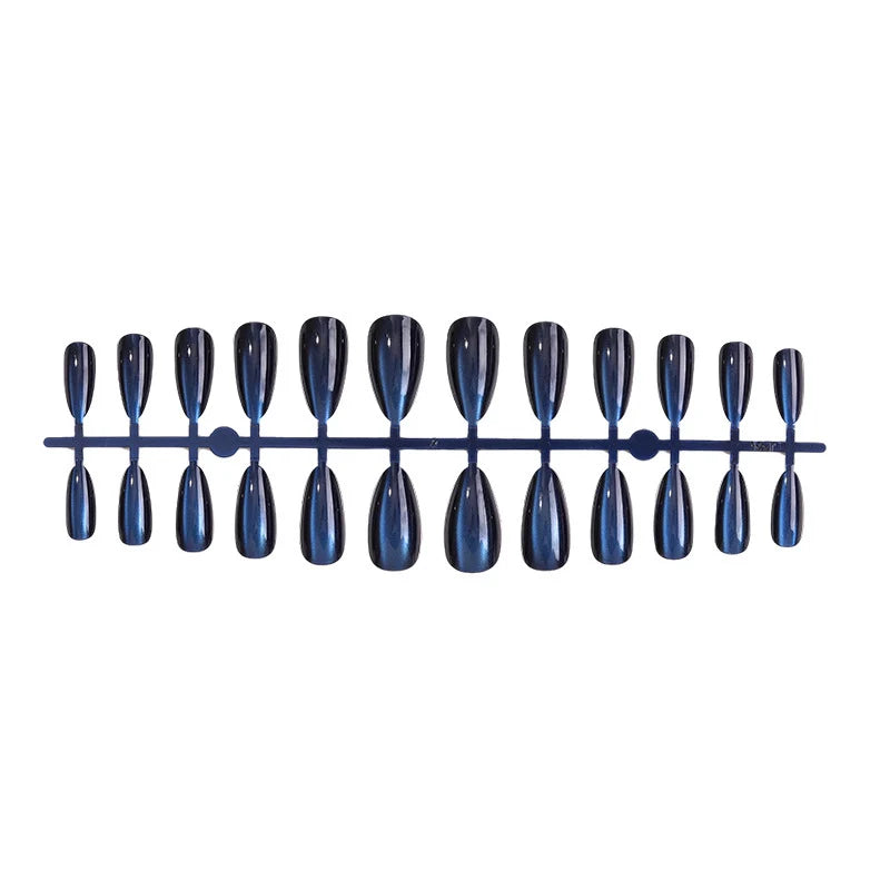 Press-On Nail Set Modern Designs Multiple Lengths & Shapes