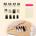 Press-On Nail Set Multiple Designs Adhesive Strips