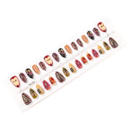 Press-On Nail Set No-Glue Reusable Artistic Designs