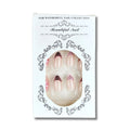 Press-On Nail Set Non-Toxic Artistic Design