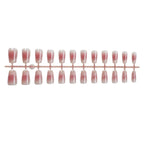 Press-On Nail Set Ombre Design Easy Application Multiple Sizes