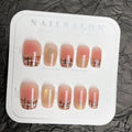 Press-On Nail Set Ombre Gradient Easy Application