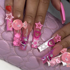 Press-On Nail Set Ombre Gradient Easy Application