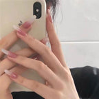 Press-On Nail Set Ombre Gradient Glue-Free & Reusable