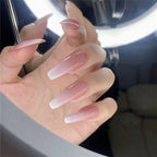 Press-On Nail Set Ombre Gradient Glue-Free & Reusable
