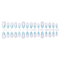 Press-On Nail Set Ombre Gradient High Shine Full Kit