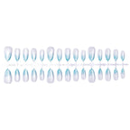 Press-On Nail Set Ombre Gradient High Shine Full Kit