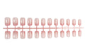 Press-On Nail Set Ombre Gradient Includes Adhesive