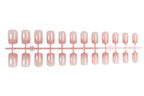 Press-On Nail Set Ombre Gradient Includes Adhesive