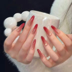 Press-On Nail Set Ombre Gradient Long-Lasting