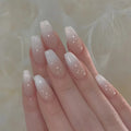 Press-On Nail Set Ombre Gradient Multiple Sizes