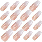 Press-On Nail Set Ombre Gradient Multiple Sizes
