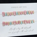 Press-On Nail Set Ombre Gradient Multiple Sizes