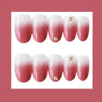 Press-On Nail Set Ombre Gradient No Glue Multiple Sizes