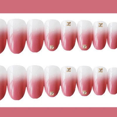 Press-On Nail Set Ombre Gradient No Glue Multiple Sizes