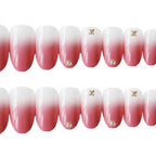 Press-On Nail Set Ombre Gradient No Glue Multiple Sizes
