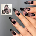Press-On Nail Set Ombre Stiletto Reusable