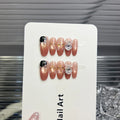 Press-On Nail Set Pearlescent Reusable Easy Application