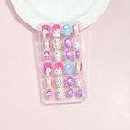 Press-On Nail Set Peel-And-Press 24-Piece Comfortable Fit