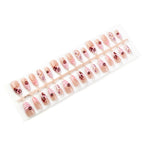 Press-On Nail Set Peel And Press Artistic Designs