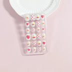 Press-On Nail Set Peel-And-Press Damage-Free Set of 24