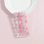 Press-On Nail Set Peel-And-Press Damage-Free Set of 24