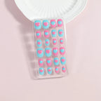 Press-On Nail Set Peel-And-Press Damage-Free Set of 24