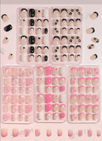 Press-On Nail Set Peel-And-Press Damage-Free Set of 24