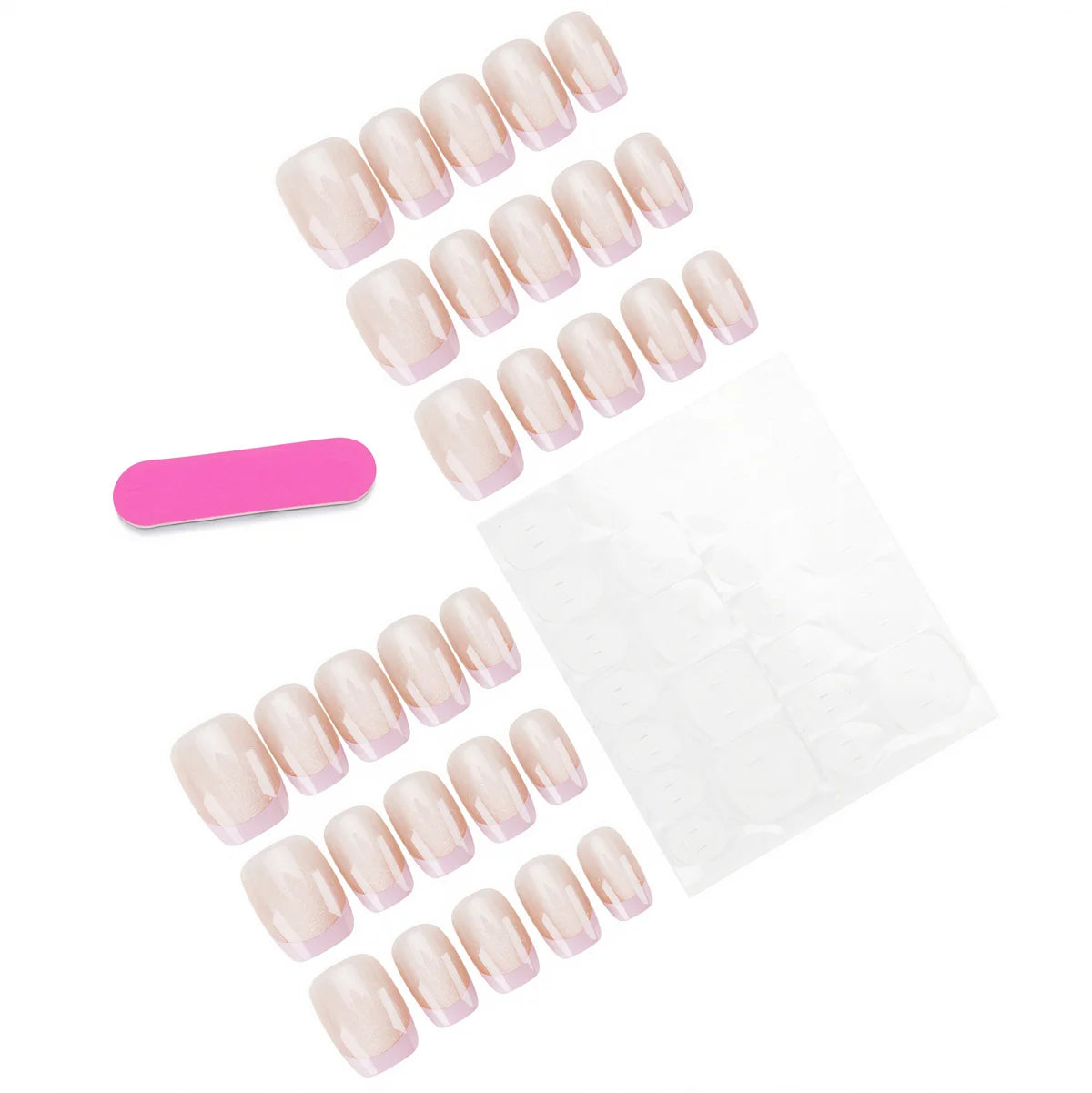 Press-On Nail Set Peel-And-Press Reusable Salon-Quality