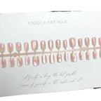 Press-On Nail Set Peel-And-Stick Botanical Floral
