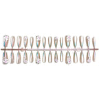 Press-On Nail Set Peel-And-Stick Durable Comfort Fit