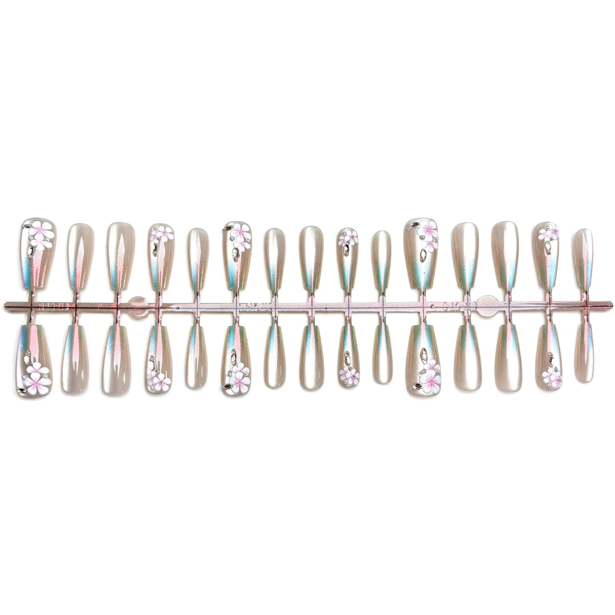 Press-On Nail Set Peel-And-Stick Durable Comfort Fit
