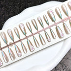 Press-On Nail Set Peel-And-Stick Durable Comfort Fit