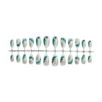 Press-On Nail Set Peel And Stick Holiday Designs
